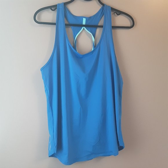 🌞 Under Armour Royal Blue Racer Back Tank | M - Picture 1 of 12
